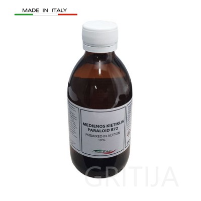 Medienos kietiklis PARALOID B72 10% Medienos kietiklis PARALOID B72 10%